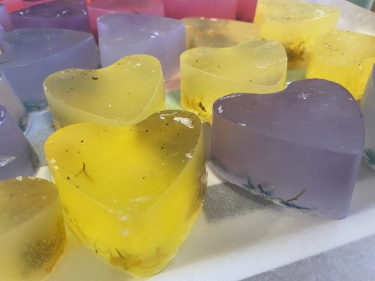 Art Students Participate in Soap Making Workshop at CyHerbia Botanical Gardens